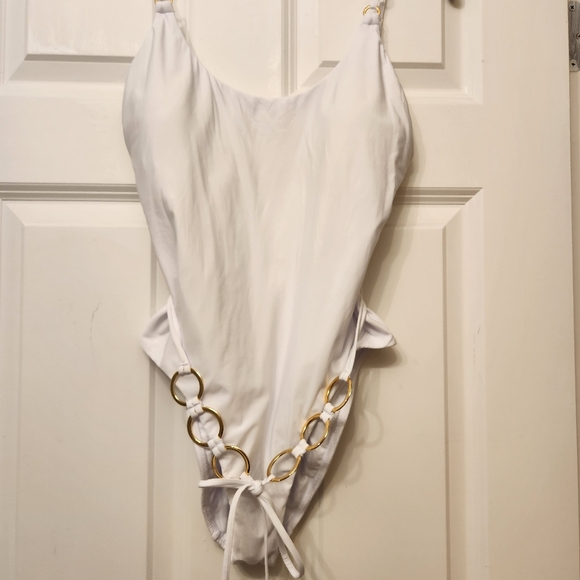 PQ SWIM Water Lily Link Belted One Piece - Picture 5 of 14